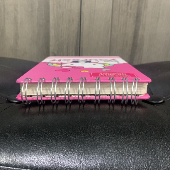 Hello Kitty Pink Be Yourself Top Spiral 192 Lined Pages Notebook Note Pad - Picture 7 of 12
